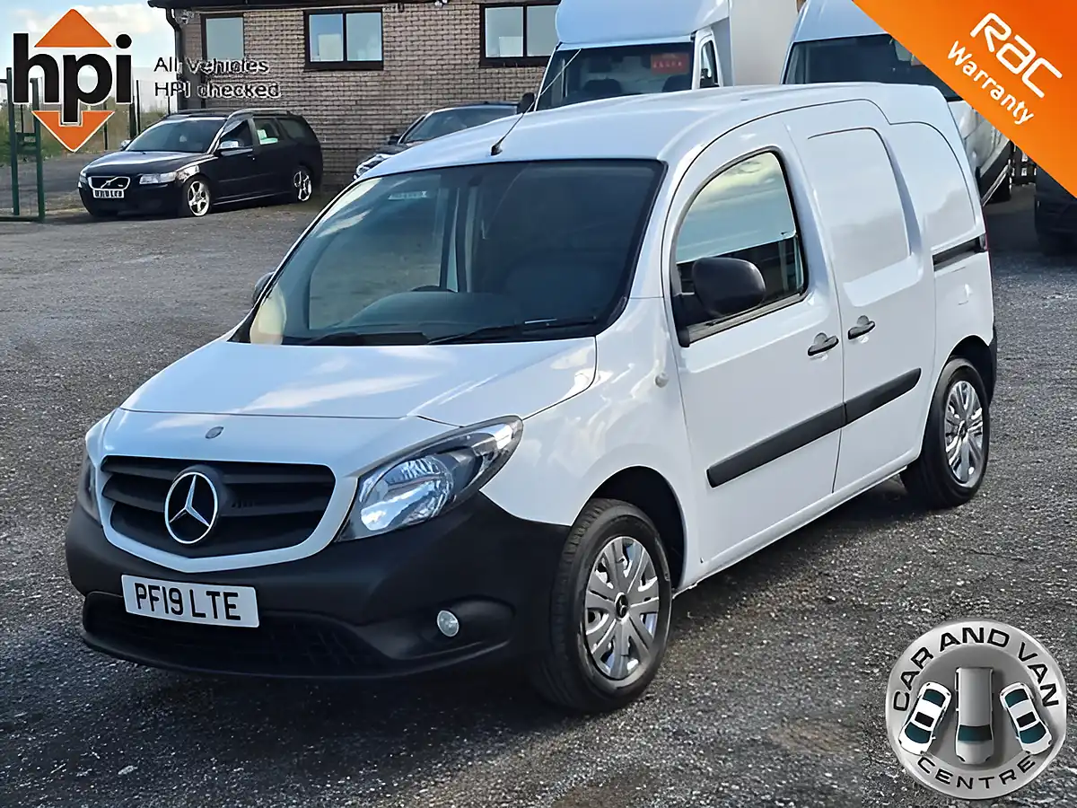 Used 2019 Mercedes-Benz Citan Long Lwb White - Front View