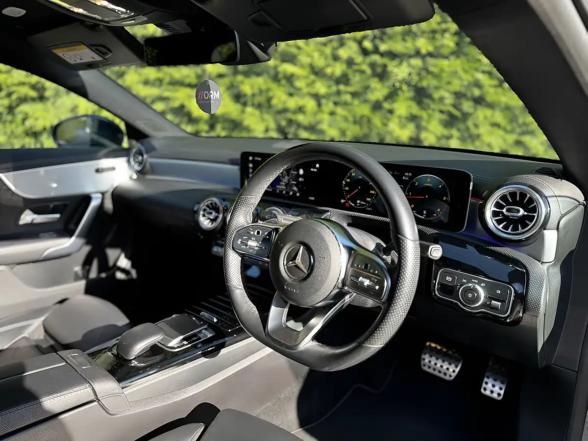 Used 2019 Mercedes-Benz Cla AMG Line Denim Blue - Interior and Exterior details 15