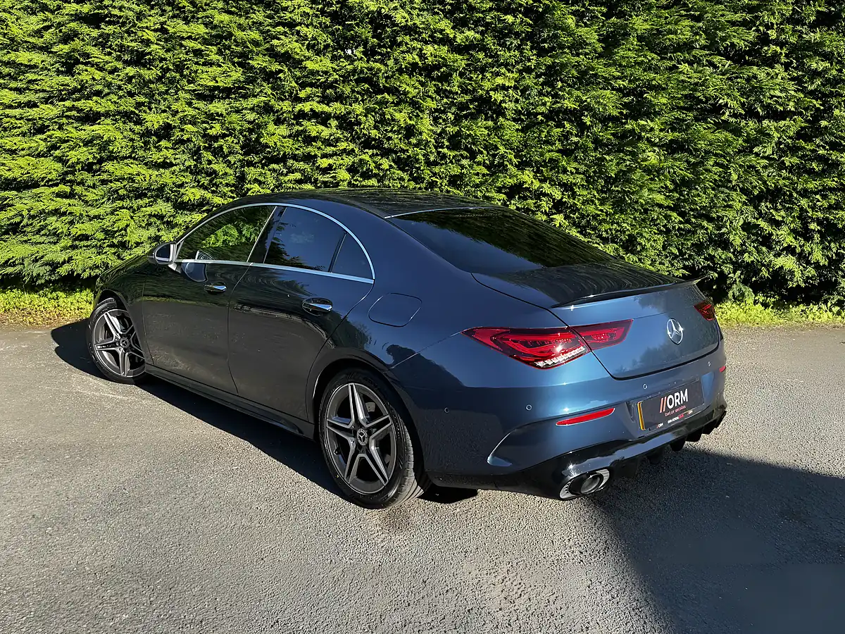 Used 2019 Mercedes-Benz Cla AMG Line Denim Blue - Interior and Exterior details 4