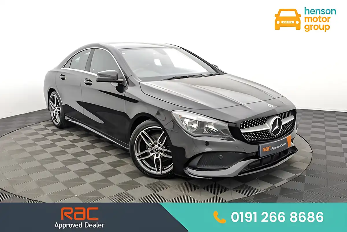 Used 2019 Mercedes-Benz Cla AMG Line Edition Cosmos Black - Front View