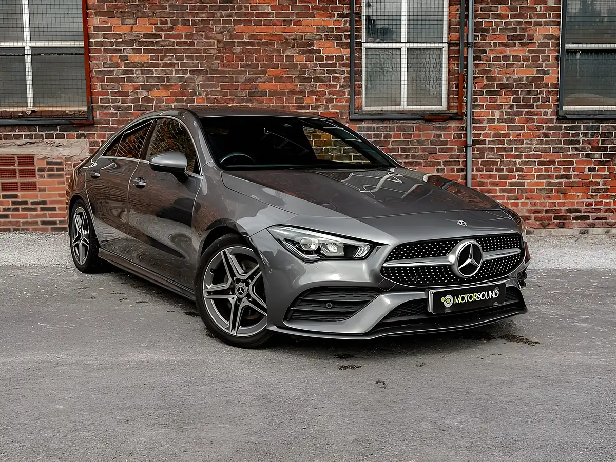 Used 2019 Mercedes-Benz Cla AMG Line Grey - Front View