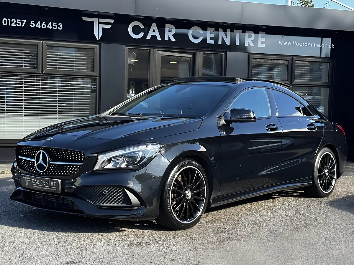Used 2019 Mercedes-Benz Cla AMG Line Night Edition Plus Black - Front View