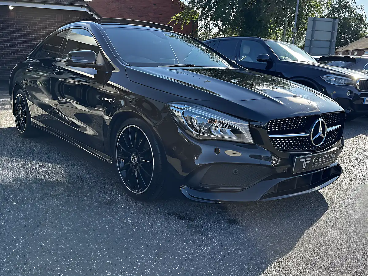 Used 2019 Mercedes-Benz Cla AMG Line Night Edition Plus Black - Interior and Exterior details 10