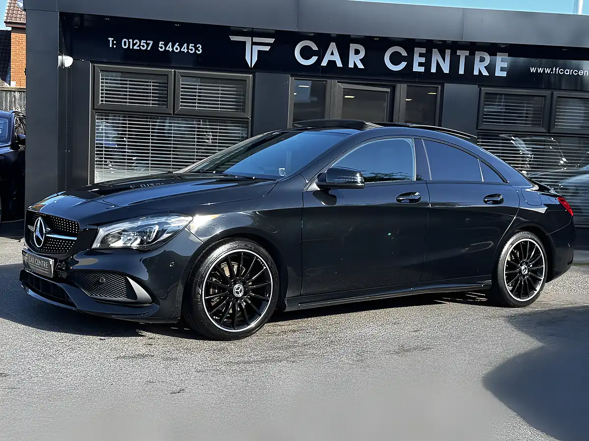 Used 2019 Mercedes-Benz Cla AMG Line Night Edition Plus Black - Interior and Exterior details 2