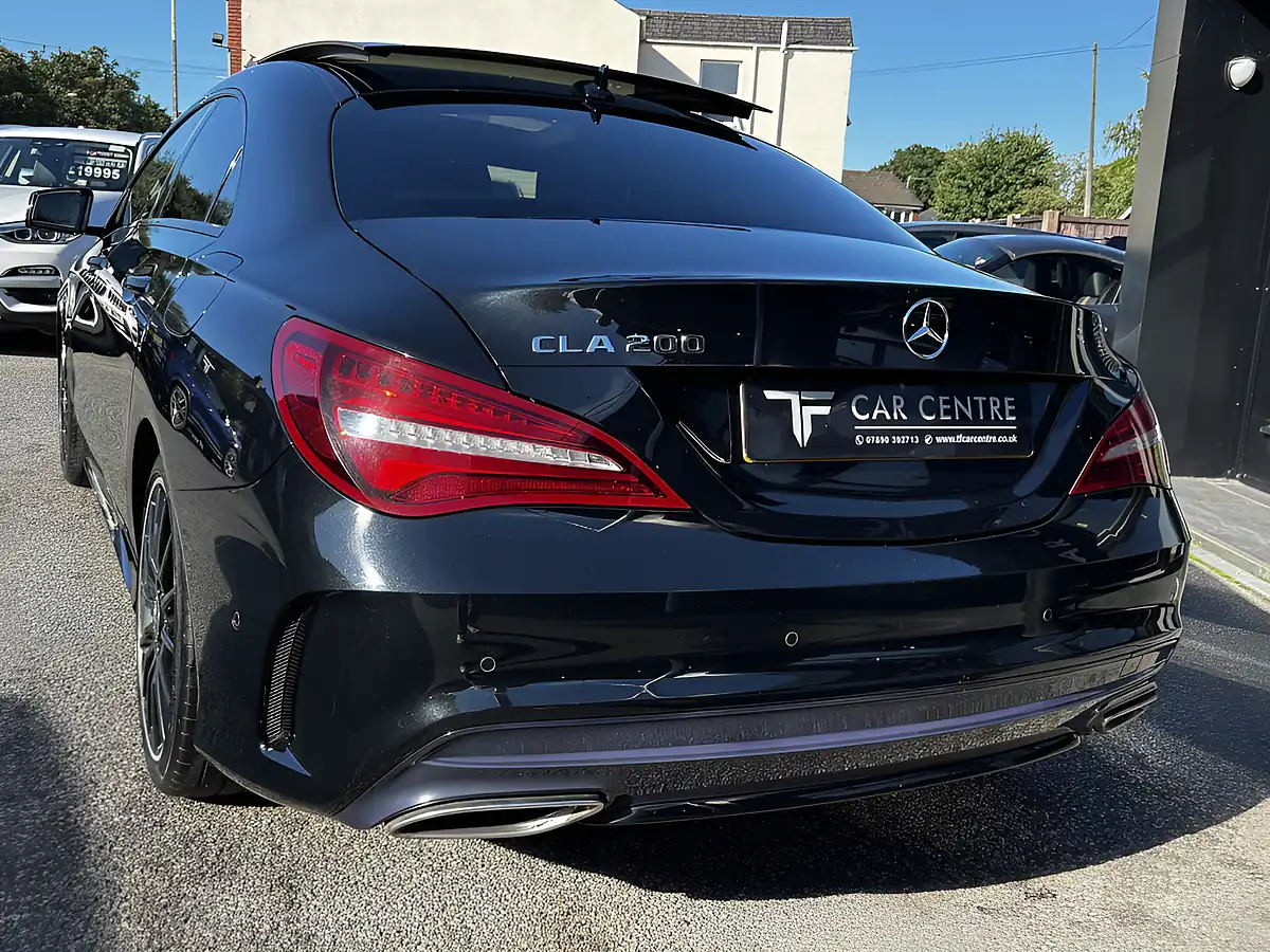 Used 2019 Mercedes-Benz Cla AMG Line Night Edition Plus Black - Interior and Exterior details 7