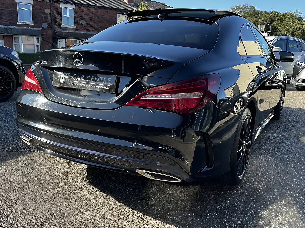 Used 2019 Mercedes-Benz Cla AMG Line Night Edition Plus Black - Interior and Exterior details 9