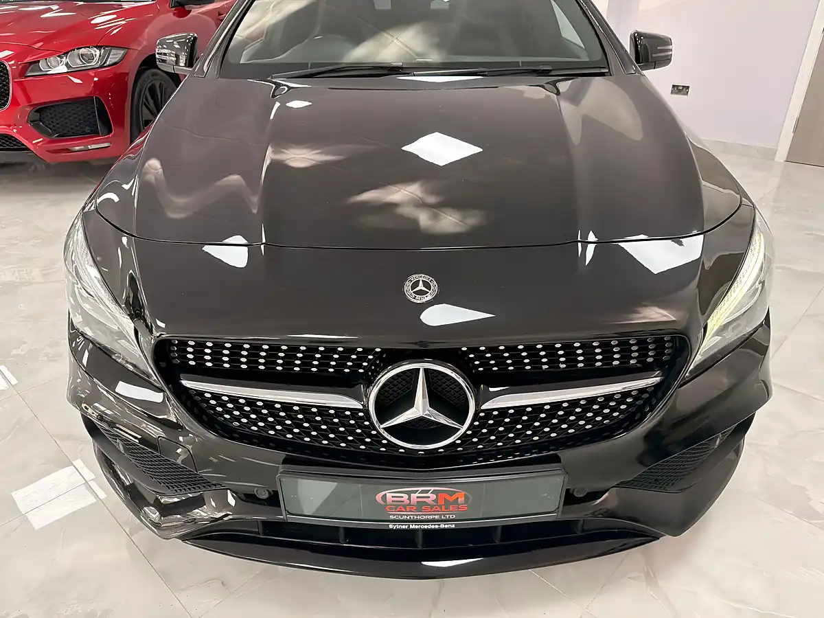 Used 2019 Mercedes-Benz Cla AMG Line Night Edition Plus Cosmos Black - Interior and Exterior details 2