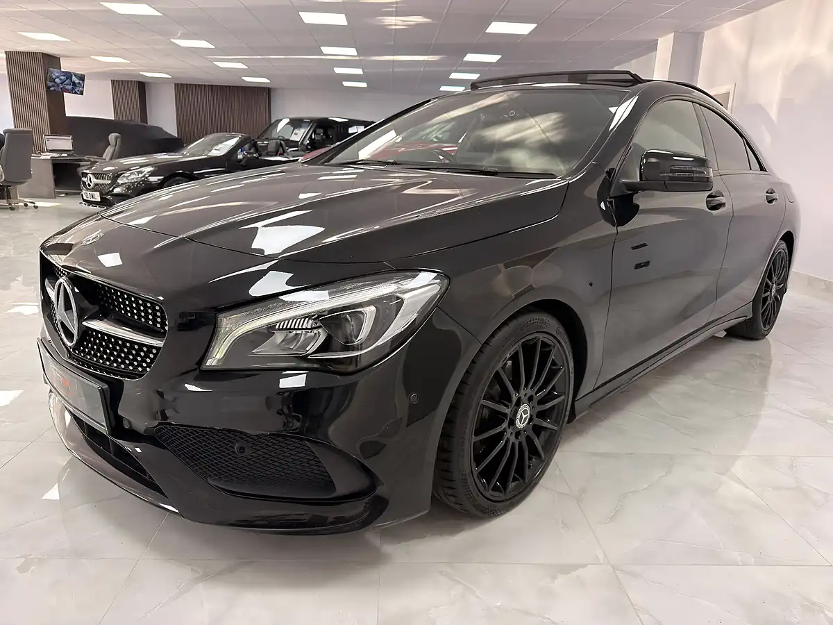 Used 2019 Mercedes-Benz Cla AMG Line Night Edition Plus Cosmos Black - Interior and Exterior details 3
