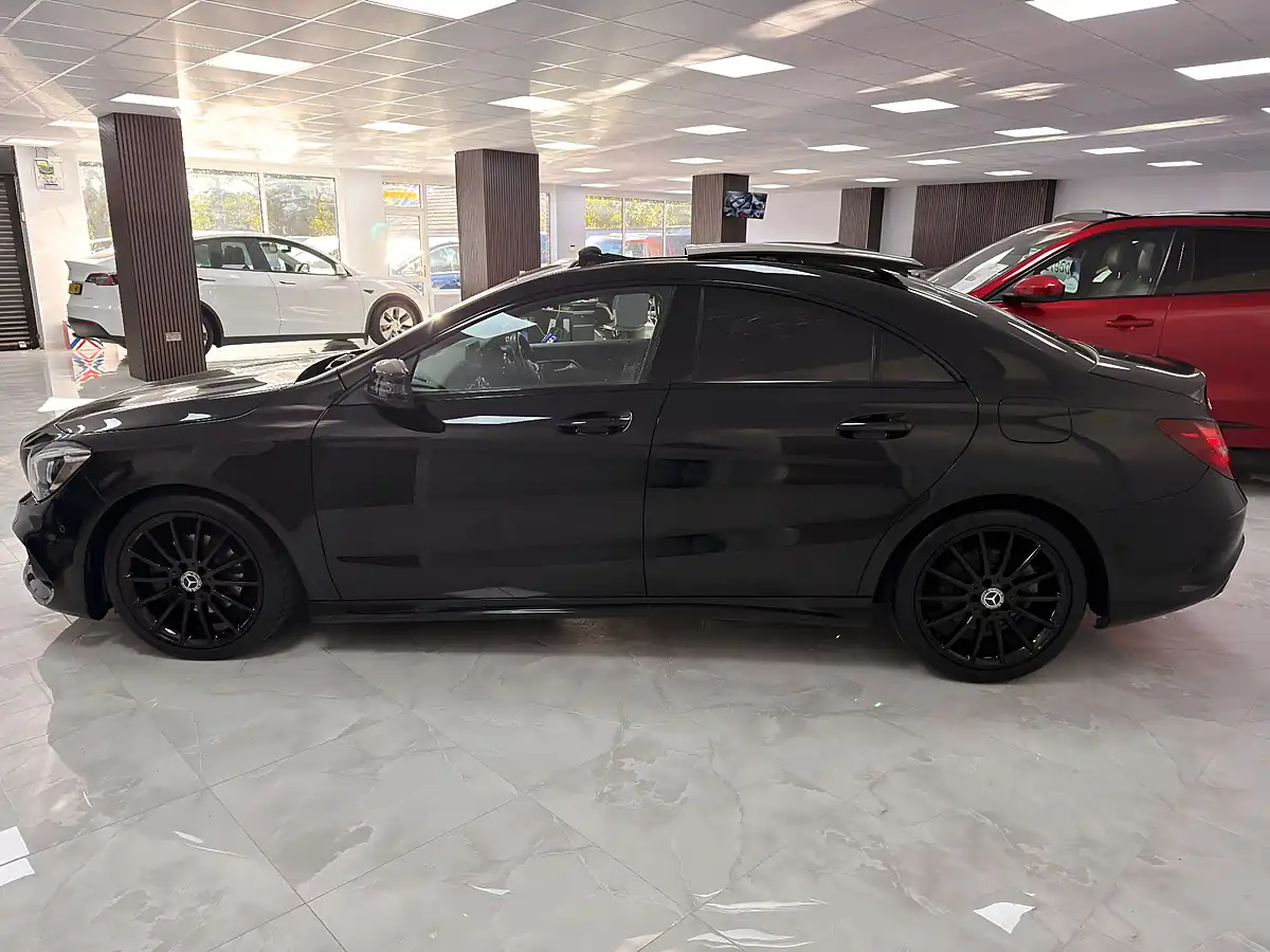 Used 2019 Mercedes-Benz Cla AMG Line Night Edition Plus Cosmos Black - Interior and Exterior details 4