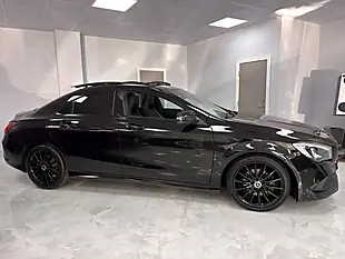 Used 2019 Mercedes-Benz Cla AMG Line Night Edition Plus Cosmos Black - Interior and Exterior details 7