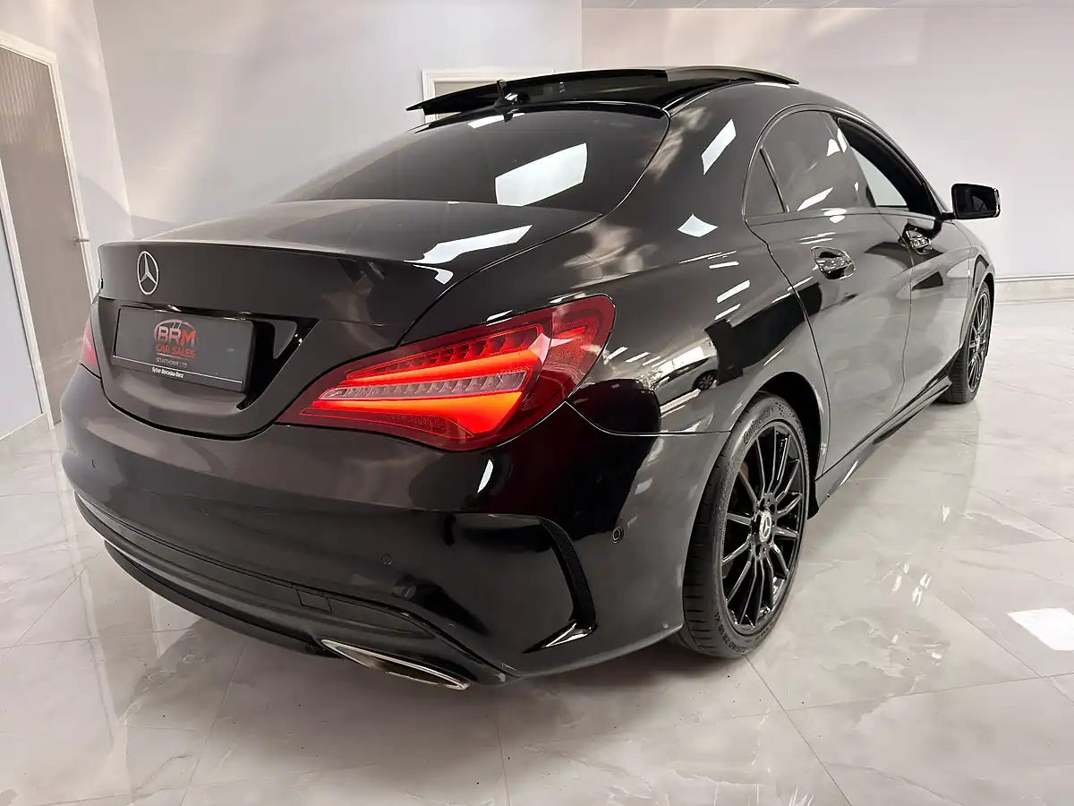 Used 2019 Mercedes-Benz Cla AMG Line Night Edition Plus Cosmos Black - Interior and Exterior details 8