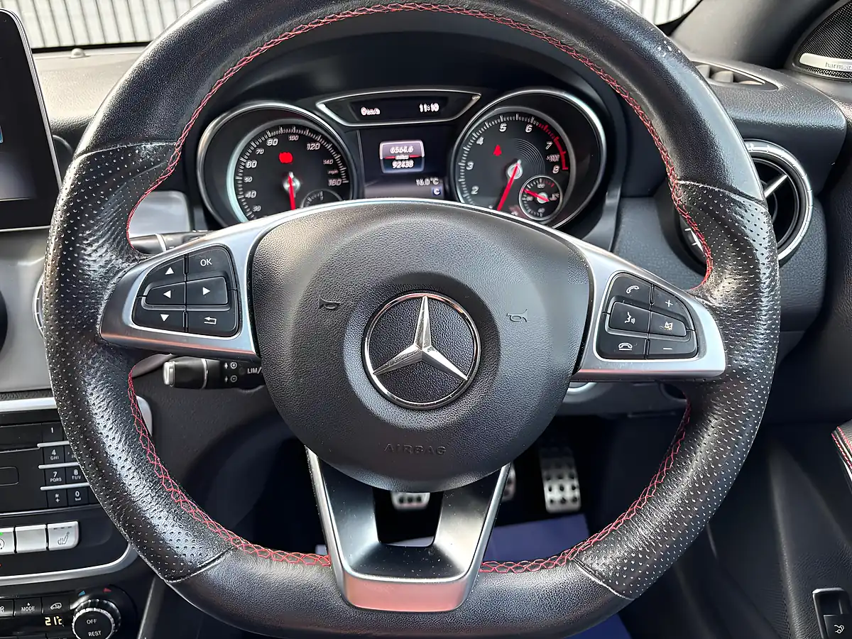 Used 2019 Mercedes-Benz Cla AMG Line Night Edition White - Interior and Exterior details 16