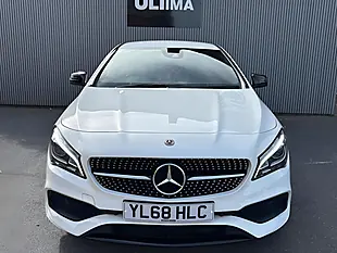 Used 2019 Mercedes-Benz Cla AMG Line Night Edition White - Interior and Exterior details 2