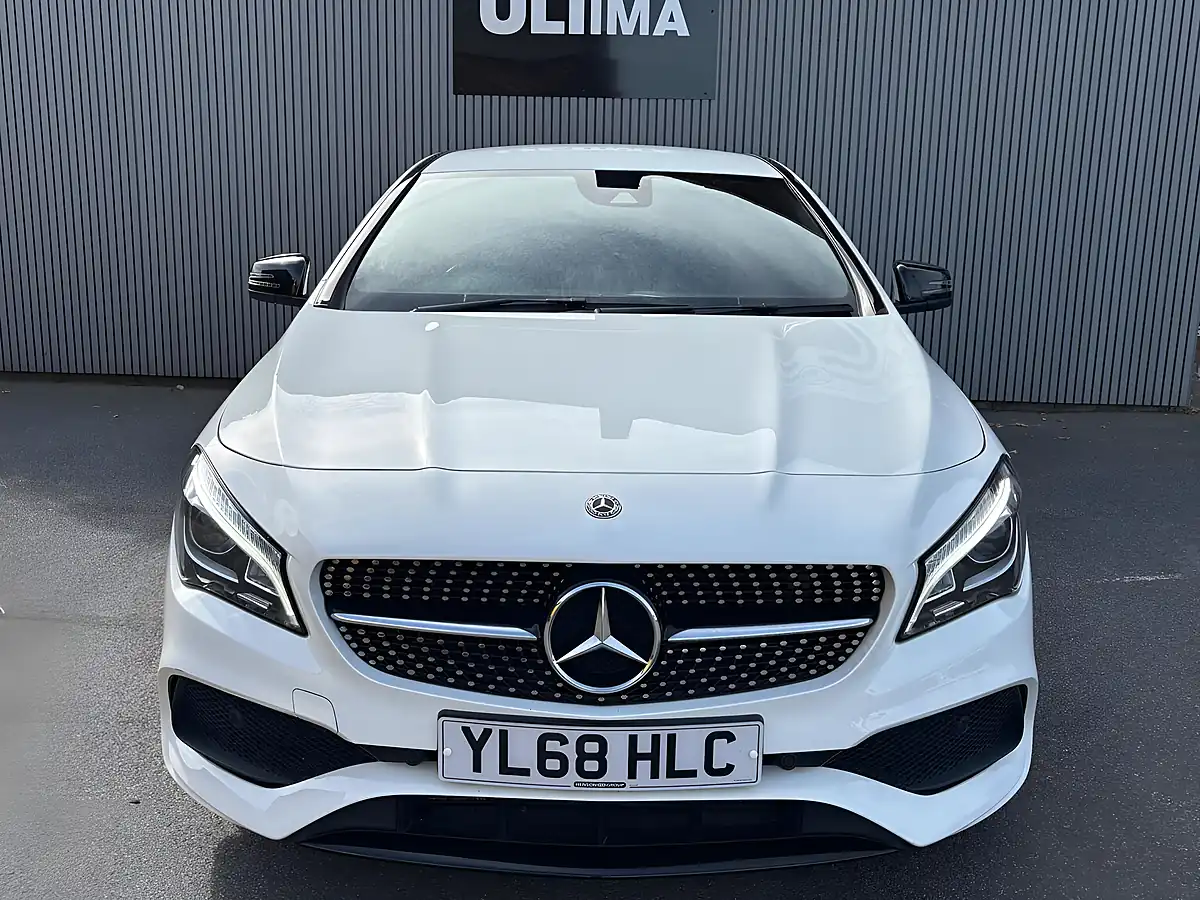 Used 2019 Mercedes-Benz Cla AMG Line Night Edition White - Interior and Exterior details 2