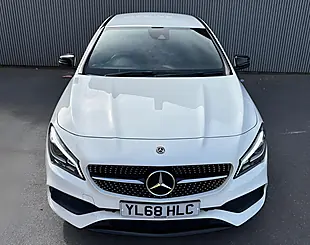 Used 2019 Mercedes-Benz Cla AMG Line Night Edition White - Interior and Exterior details 3