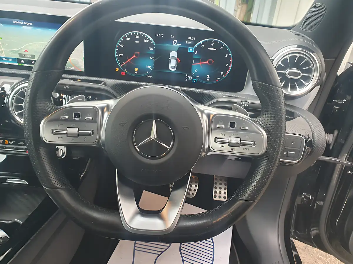 Used 2019 Mercedes-Benz Cla AMG Line Premium Black - Interior and Exterior details 11