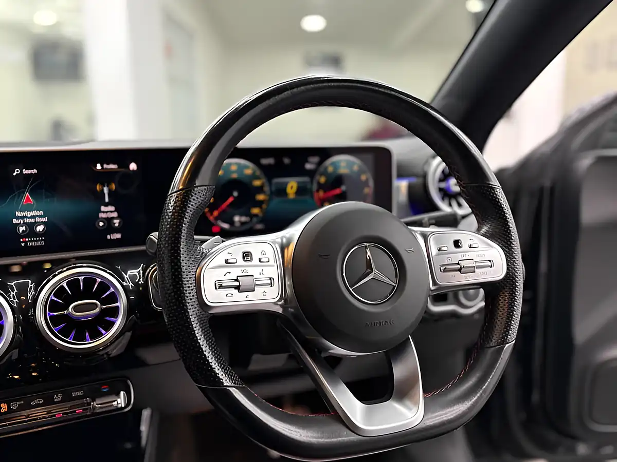 Used 2019 Mercedes-Benz Cla AMG Line Premium Black - Interior and Exterior details 17
