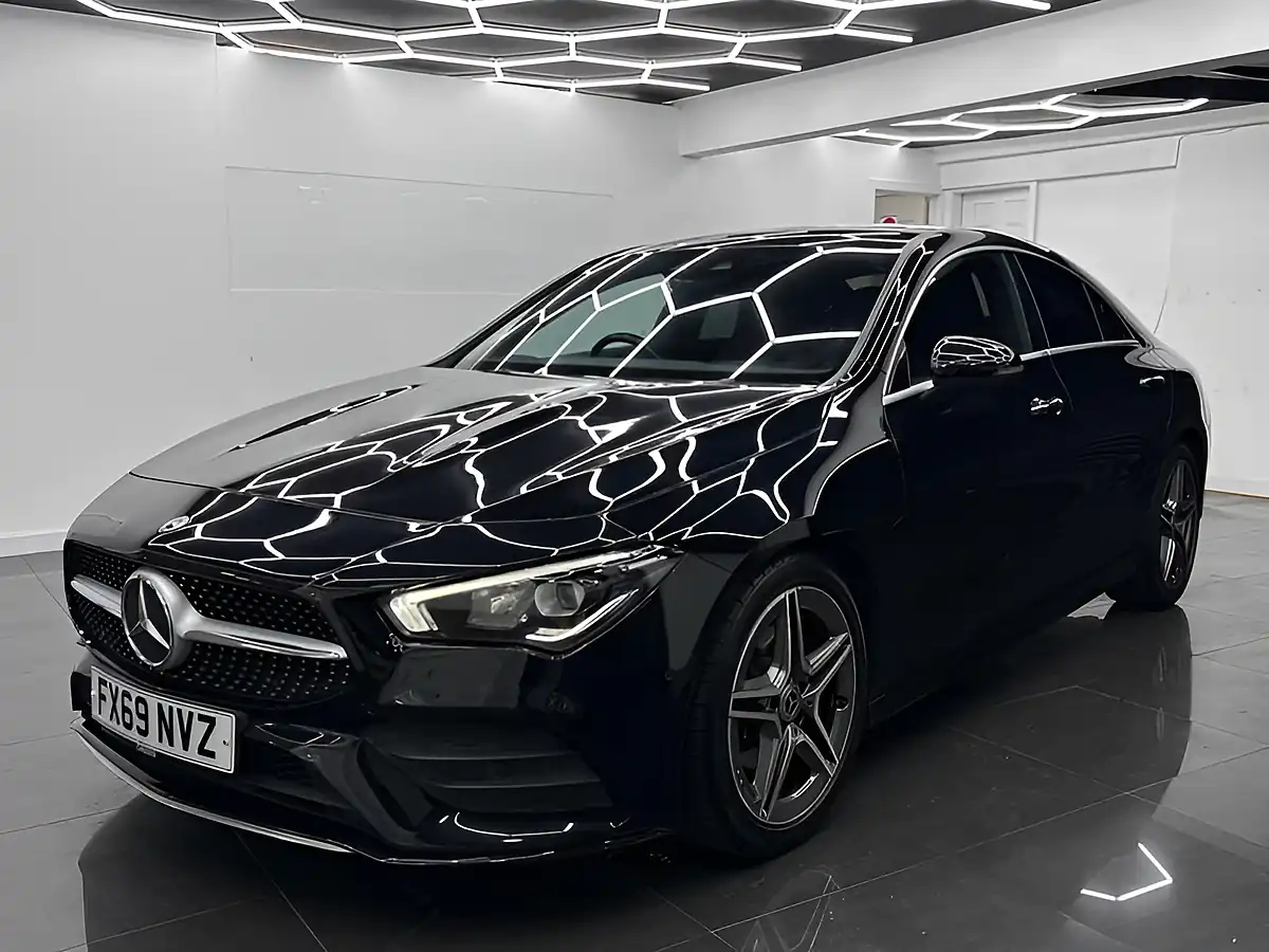 Used 2019 Mercedes-Benz Cla AMG Line Premium Black - Interior and Exterior details 4