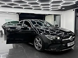Used 2019 Mercedes-Benz Cla AMG Line Premium Black - Interior and Exterior details 6