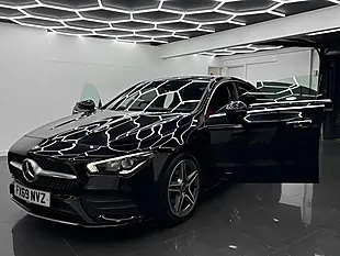 Used 2019 Mercedes-Benz Cla AMG Line Premium Black - Interior and Exterior details 7