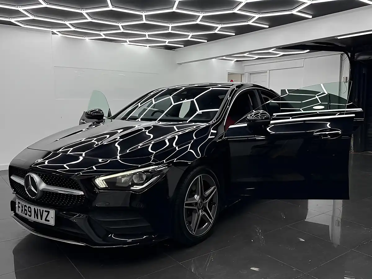 Used 2019 Mercedes-Benz Cla AMG Line Premium Black - Interior and Exterior details 7