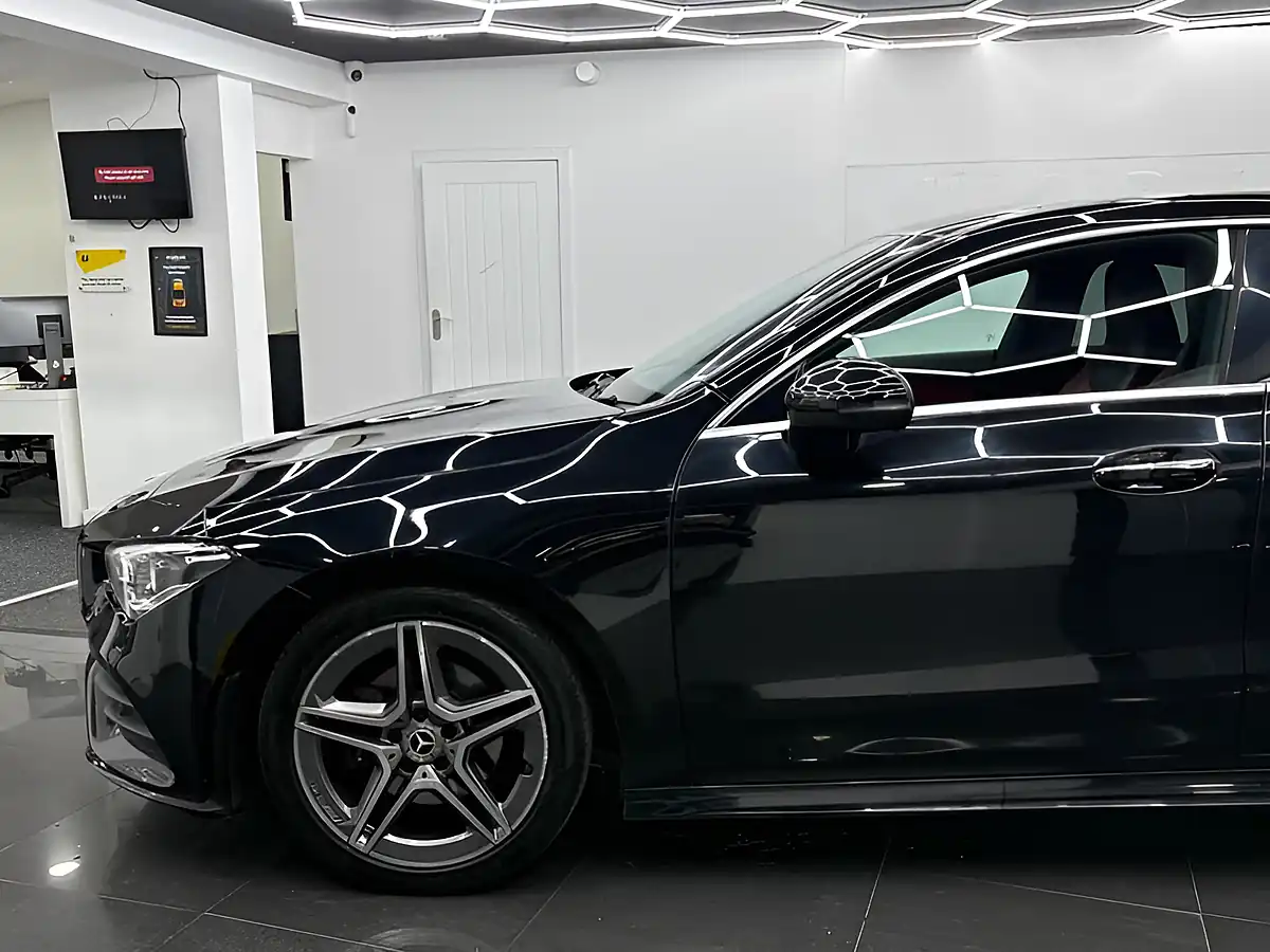 Used 2019 Mercedes-Benz Cla AMG Line Premium Black - Interior and Exterior details 9