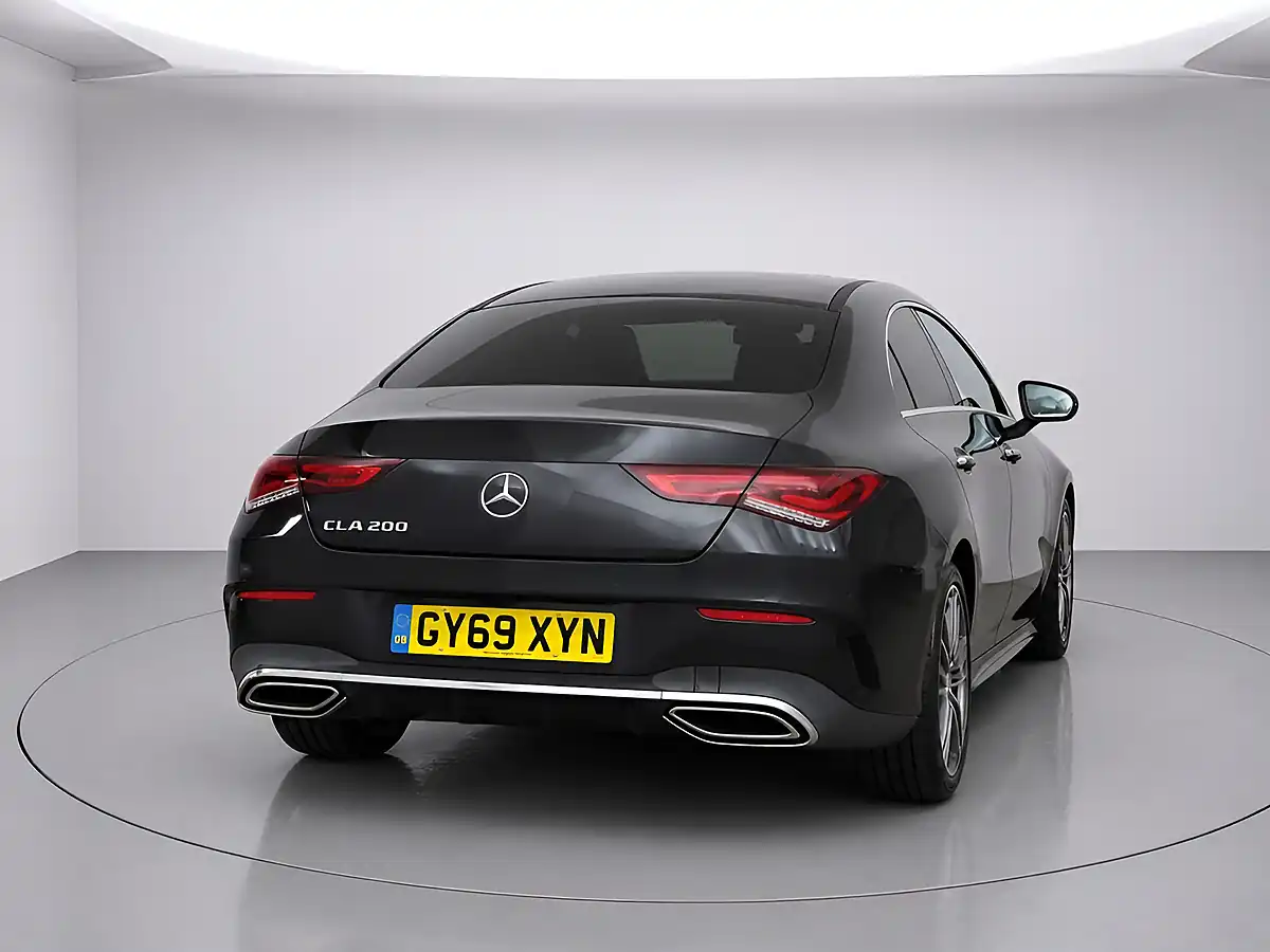 Used 2019 Mercedes-Benz Cla AMG Line (premium) Black - Interior and Exterior details 4
