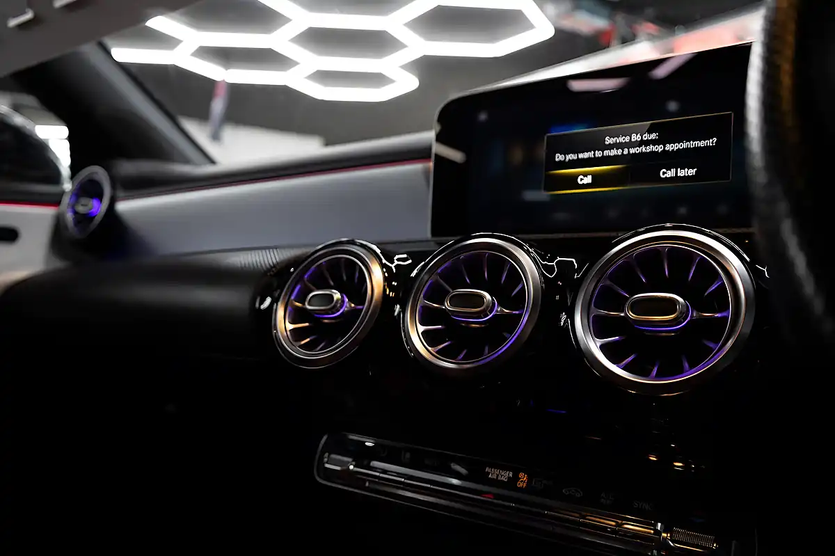 Used 2019 Mercedes-Benz Cla AMG Line Premium Plus Black - Interior and Exterior details 14