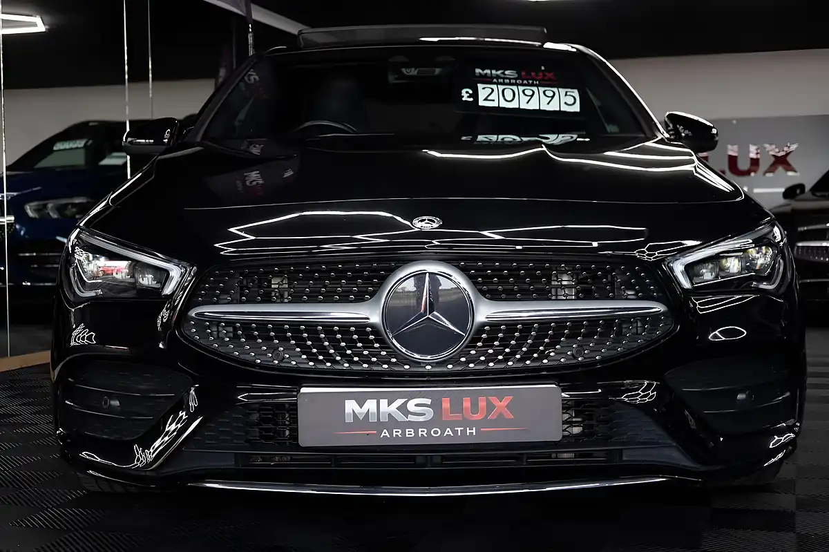 Used 2019 Mercedes-Benz Cla AMG Line Premium Plus Black - Interior and Exterior details 8