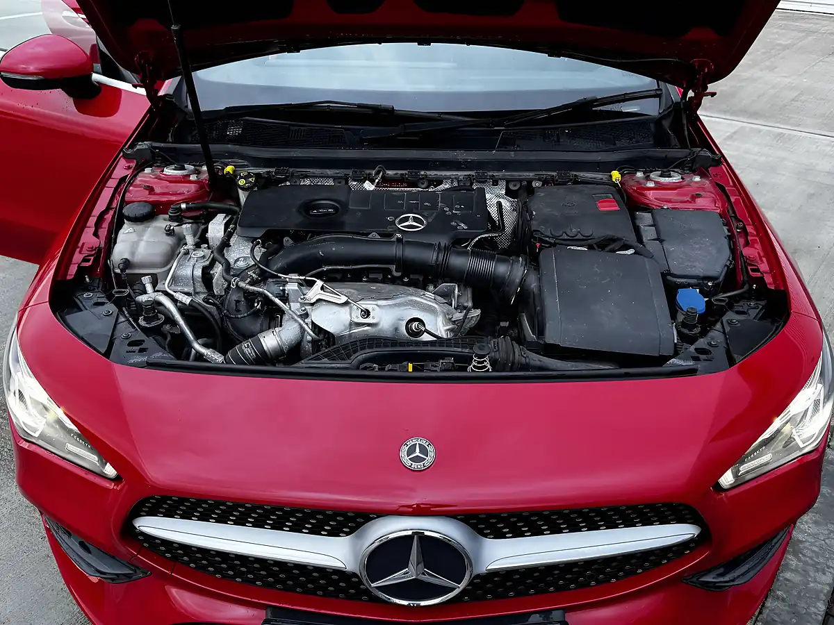 Used 2019 Mercedes-Benz Cla AMG Line Red - Interior and Exterior details 13
