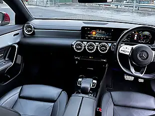 Used 2019 Mercedes-Benz Cla AMG Line Red - Interior and Exterior details 14