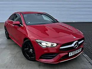 Used 2019 Mercedes-Benz Cla AMG Line Red - Interior and Exterior details 2