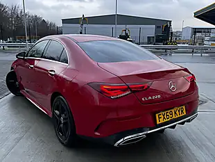 Used 2019 Mercedes-Benz Cla AMG Line Red - Interior and Exterior details 3