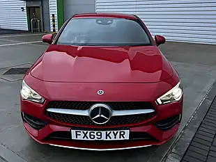 Used 2019 Mercedes-Benz Cla AMG Line Red - Interior and Exterior details 9