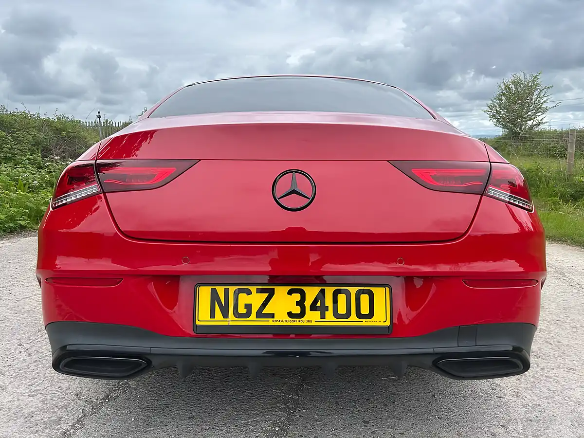 Used 2019 Mercedes-Benz Cla AMG Line Red - Interior and Exterior details 10
