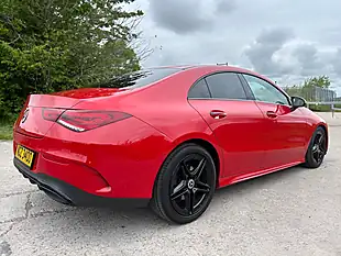 Used 2019 Mercedes-Benz Cla AMG Line Red - Interior and Exterior details 11