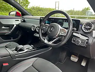 Used 2019 Mercedes-Benz Cla AMG Line Red - Interior and Exterior details 14