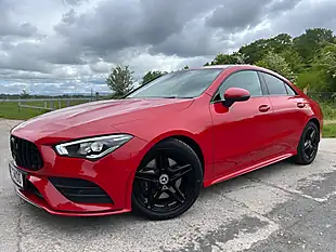 Used 2019 Mercedes-Benz Cla AMG Line Red - Interior and Exterior details 4