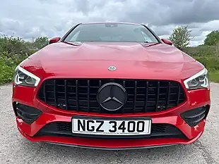 Used 2019 Mercedes-Benz Cla AMG Line Red - Interior and Exterior details 7