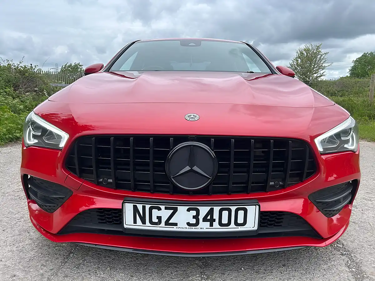 Used 2019 Mercedes-Benz Cla AMG Line Red - Interior and Exterior details 7