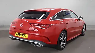 Used 2019 Mercedes-Benz Cla AMG Line Red - Interior and Exterior details 2