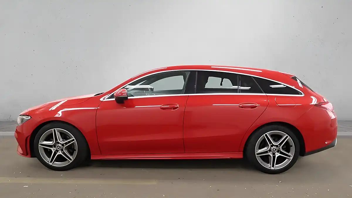 Used 2019 Mercedes-Benz Cla AMG Line Red - Interior and Exterior details 6