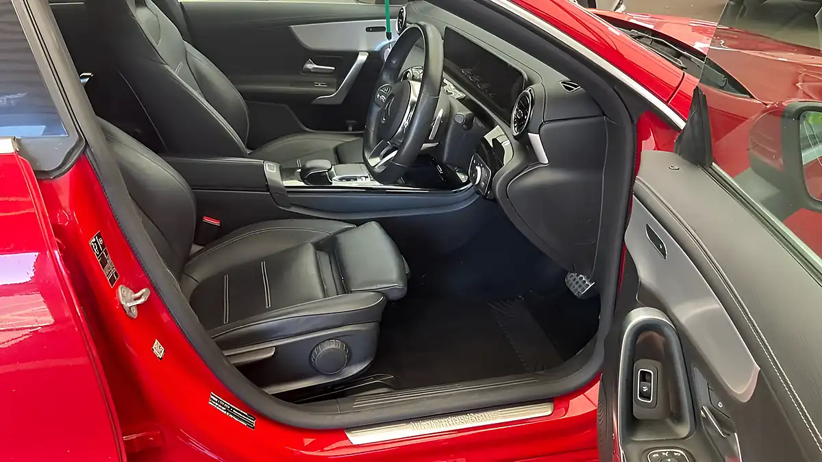 Used 2019 Mercedes-Benz Cla AMG Line Red - Interior and Exterior details 7