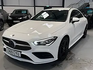 Used 2019 Mercedes-Benz Cla AMG Line White - Interior and Exterior details 10