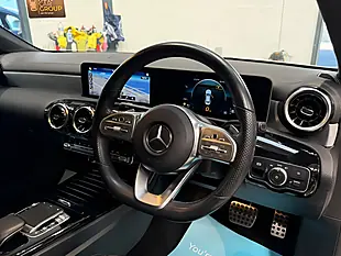 Used 2019 Mercedes-Benz Cla AMG Line White - Interior and Exterior details 12
