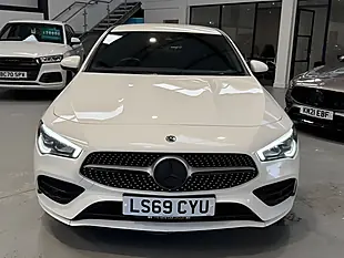 Used 2019 Mercedes-Benz Cla AMG Line White - Interior and Exterior details 3