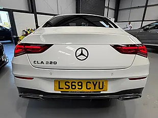 Used 2019 Mercedes-Benz Cla AMG Line White - Interior and Exterior details 4