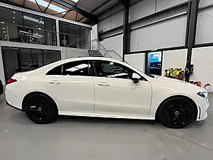 Used 2019 Mercedes-Benz Cla AMG Line White - Interior and Exterior details 6