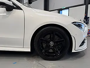 Used 2019 Mercedes-Benz Cla AMG Line White - Interior and Exterior details 8