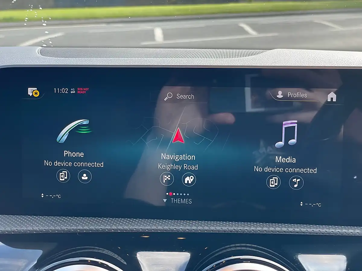 Used 2019 Mercedes-Benz Cla Class AMG Line Grey - Interior and Exterior details 12
